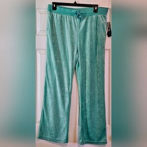 New York Laundry Athleisure Pants - Turquoise Petite XL